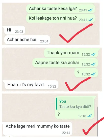 I always ask my customers for their honest feedback. It helps me ensure that I am delivering the best taste and quality every single time.