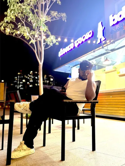 Success starts with self-discipline, even during downtime. A night shot in my city, Bangalore. 💫