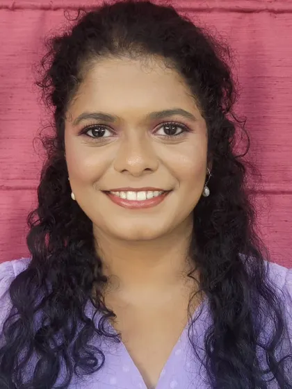 A happy client after a corrective makeup session. I used techniques to brighten the under-eye area and even out the complexion for a radiant, healthy glow.