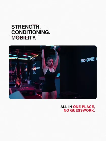 Strength. Conditioning. Mobility. We offer it all in one place, with expertly programmed sessions that take the guesswork out of your training.