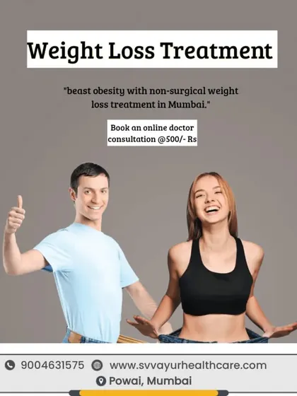 We offer effective, non-surgical weight loss treatments right here in Mumbai. You can start your journey with an online doctor consultation where I will assess your condition and outline a personalized treatment path.