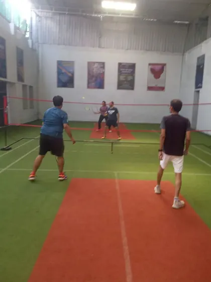 More action from our doubles matches, showing different players and games. Every day is a new challenge on the court!