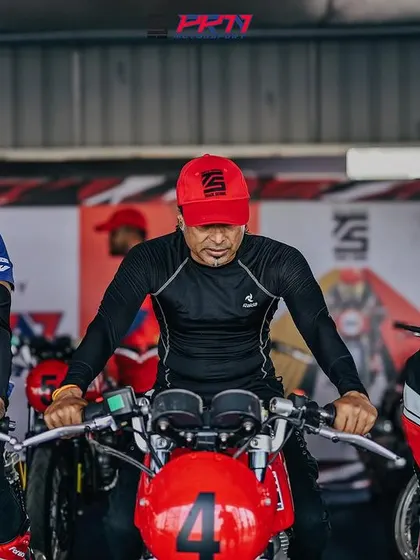Smiles all around. The excitement of getting on these specially prepared bikes is a highlight for all our participants.