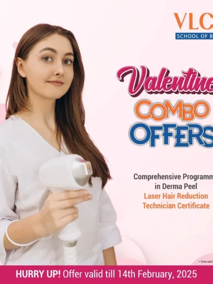 An example of our seasonal combo offers. We provide comprehensive programs combining popular certifications like Derma Peel and Laser Hair Reduction to give our students a competitive edge.