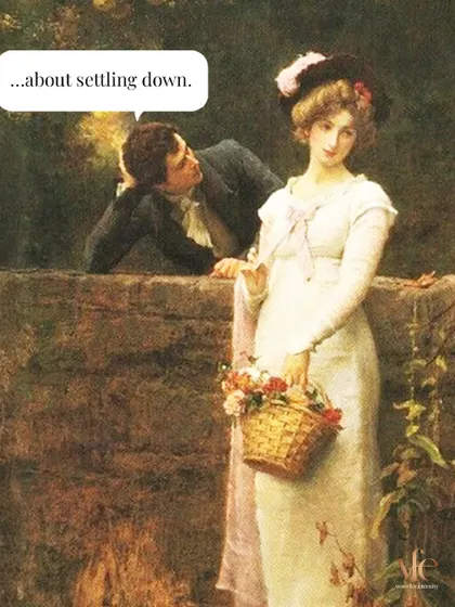 This Victorian-era meme perfectly captures the modern dating dilemma of talking to multiple people. My service offers a focused approach, connecting you with one vetted person at a time.