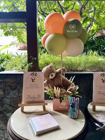 Another angle of the wishes station.