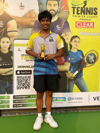 Congratulations to Aarav Jain for securing second place in the Men’s Open Challengers Draw at the A⭐️L Open, Leo Academy. A great result in a competitive field.