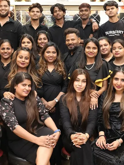 A close-up of our amazing team. When the team is happy, the clients glow even brighter.