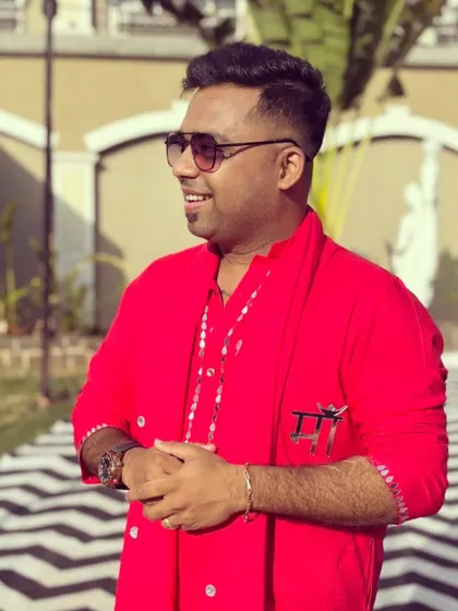 A candid moment of happiness during a wedding ceremony. Seeing the joy on everyone's faces is the most rewarding part of my job as a wedding host.