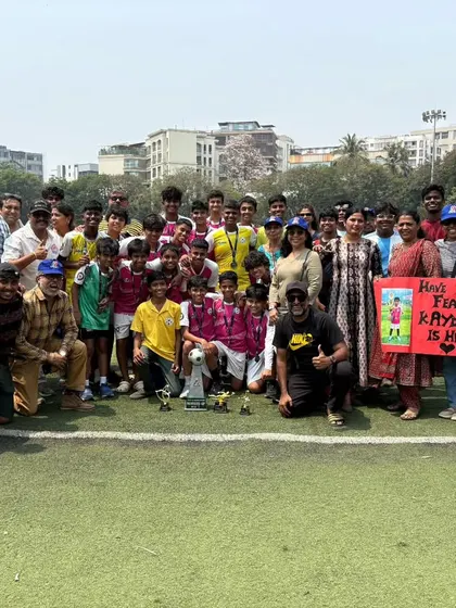 Our constant support system. A group photo with our amazing parents, who are the best supporters a team could ask for.