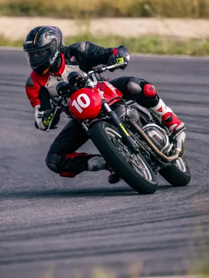 At our track school, we welcome everyone, from 19-year-olds chasing a racing dream to older riders wanting to experience the thrill of the track. Our Level 1 & 2 program is designed for all.