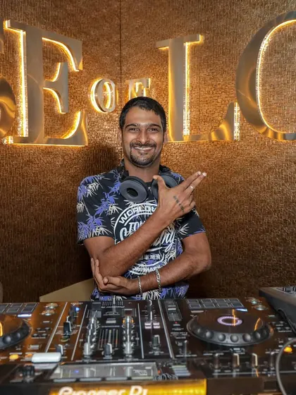 Behind my professional Pioneer DJ console, I am always ready to get the party started. Whether it's a club night or a private event, I come prepared to deliver an unforgettable music experience.