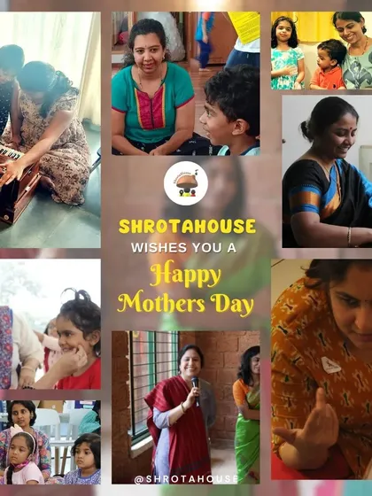 A collage celebrating the wonderful mothers of ShrotaHouse. They are the heart of our community, bringing so much love and encouragement to every session.