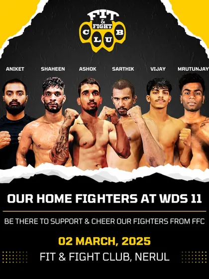 Announcing our homegrown warriors for WDS 11. These are the fighters representing our club, and they need our support.