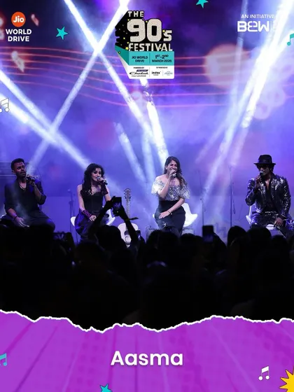 The four of us, back together under the spotlight. Performing with my AASMA bandmates is always special, a true celebration of our musical journey.