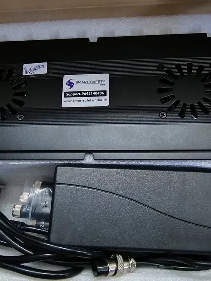 This image shows the complete signal jammer kit, including the main unit and its power adapter. We provide everything you need to set up a secure, signal-free environment.