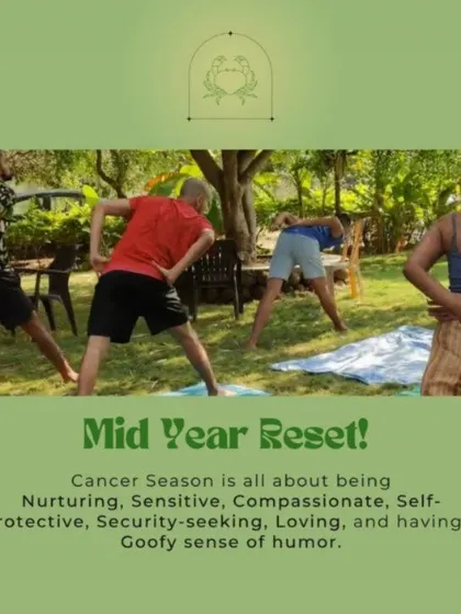 An invitation to our mid-year reset Flow Fest. This retreat is for anyone feeling stuck or burnt out, offering a playful and nurturing space to reconnect with yourself.