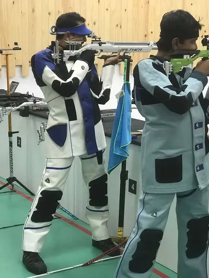 The focus and determination of our advanced youth shooters preparing for national-level competitions. We provide specialized training and competition-grade equipment to help our athletes perform at their absolute best.
