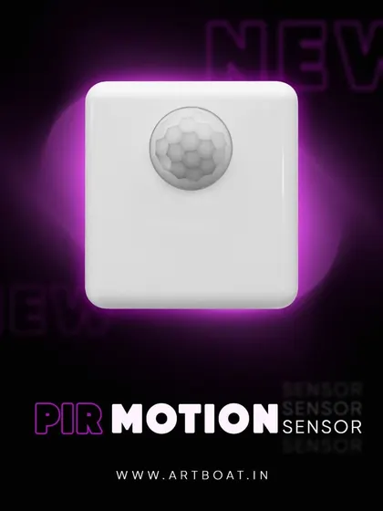 This is our new PIR Motion Sensor, designed for efficiency and style. It's the key to unlocking automated, energy-saving lighting in any part of your home.