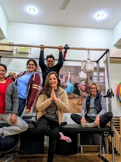 So much fun together, even on a cold day! A good workout is the best way to warm up.