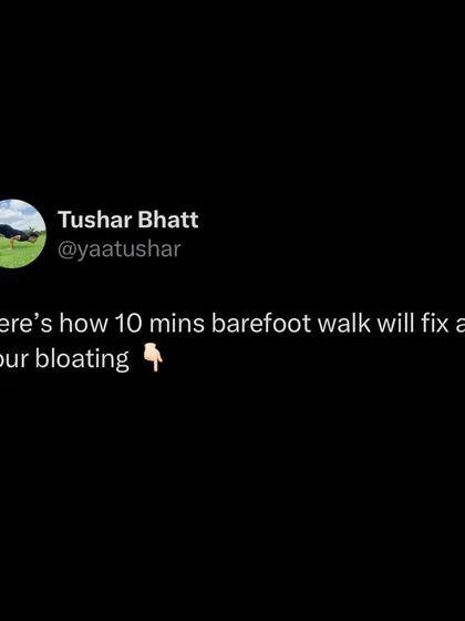 When I feel overwhelmed by stress, I take a ten-minute barefoot walk on the grass. This practice, known as grounding or earthing, helps me feel connected to the earth and allows the tension to flow out of my body.