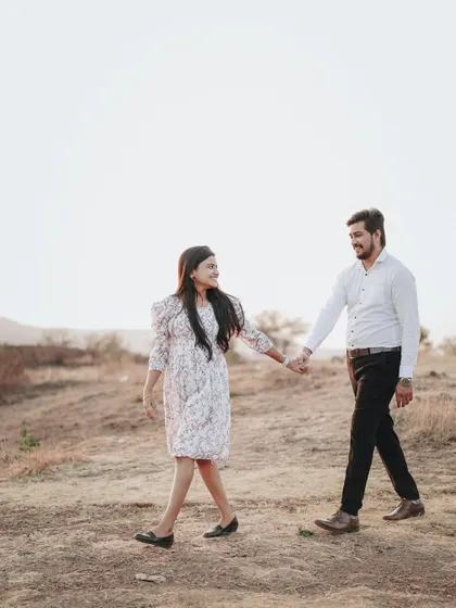 A happy, candid moment of them walking and talking. My job is to make you feel comfortable so these natural smiles come easily.