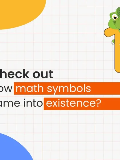 The math symbols we use every day have a fascinating history. Let's check out how symbols like plus, minus, and equals came into existence.