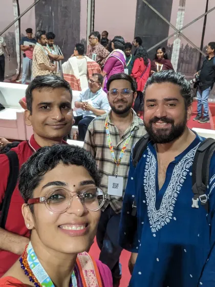 More connections made at the Kerala Literature Festival. It's a melting pot of writers, thinkers, and readers.
