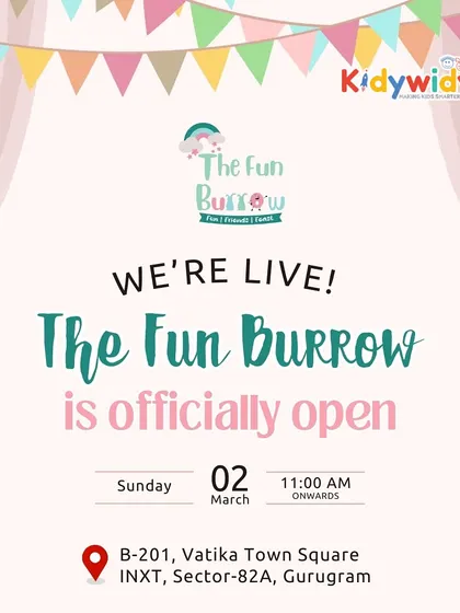 I was thrilled to announce the official opening of The Fun Burrow in Gurugram, one of the many fantastic new venues I introduce to my community.