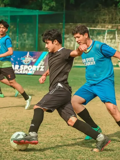 A tough challenge between two determined players.