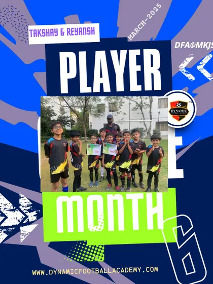 Takshay & Reyansh, Players of the Month for March 2025.