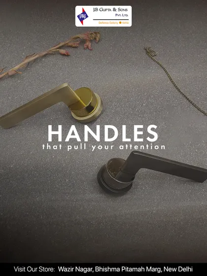 Handles that pull your attention. A duo of our contemporary mortise handles, designed with clean lines and a minimalist aesthetic for a sophisticated look.