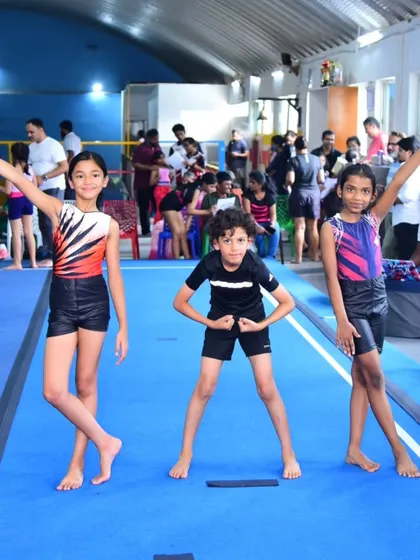 Posing is an art, and so is the confidence that comes from gymnastics. These young athletes are not just learning skills, they're building friendships and learning to be proud of their hard work on the floor.