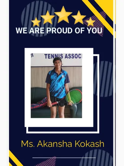 This is what determination looks like. Our player Ms. Akansha Kokash proved that no injury can stop her, coming back from a setback to win and secure her place at the DSO tournament.