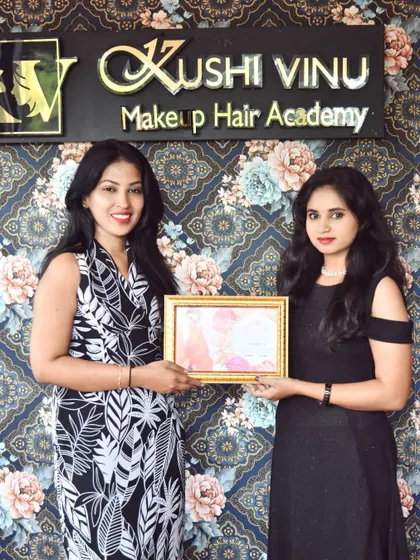 Congratulations to this wonderful student on her big day. She is now a certified makeup artist ready to take on clients.