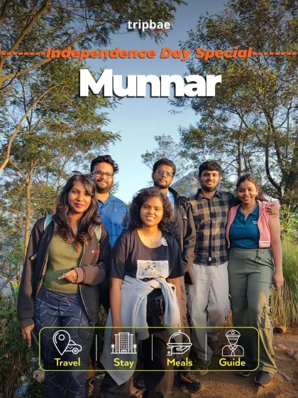 Our Munnar trip featured in the Independence Day special offers.