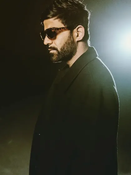 Ready for the night in Chandigarh. This shot captures the anticipation and excitement before stepping behind the decks.