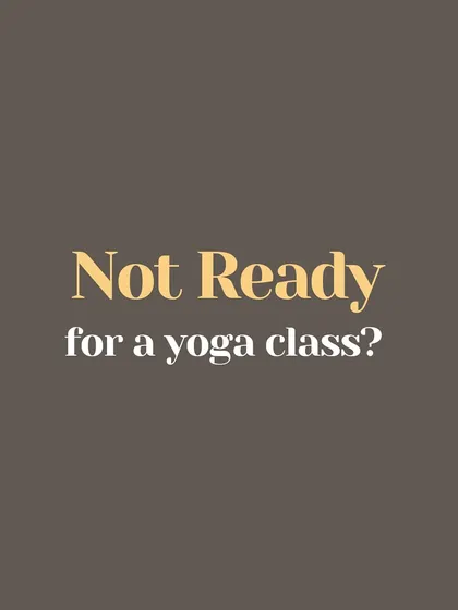 Not ready for a full yoga class? That's perfectly fine. The journey of yoga begins with a single conscious breath, not a 60-minute session.