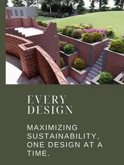 This image encapsulates my core design principle: maximizing sustainability, one design at a time. I am committed to creating environments that thrive in harmony with nature through biophilic and green design practices.