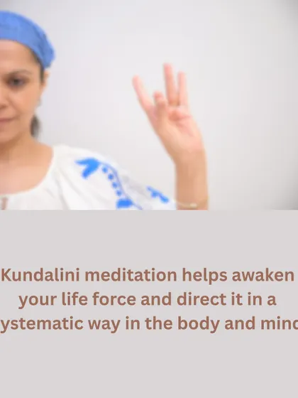 Kundalini meditation is a technology to awaken your life force. This practice helps you direct that energy in a systematic way through the body and mind, unlocking your potential.