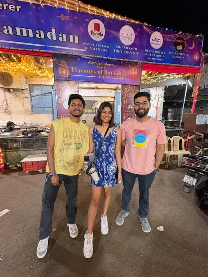 Young friends enjoying the vibe at our food festival. Come with your gang for a treat.