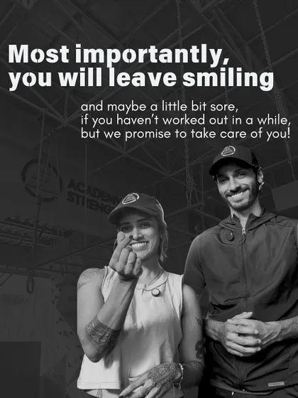 Most importantly, you will leave smiling. You might be a little sore, but we promise to take care of you.