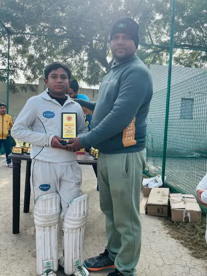 Nishant awarded Best Wicket Keeper of the tournament.