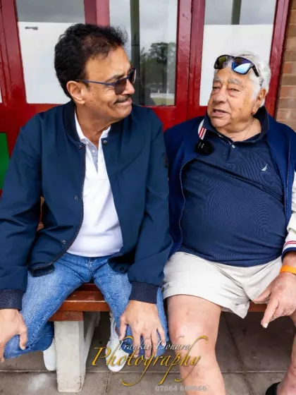A candid conversation with Farokh Engineer on the sidelines. The wisdom shared in these moments is priceless for any aspiring cricketer.