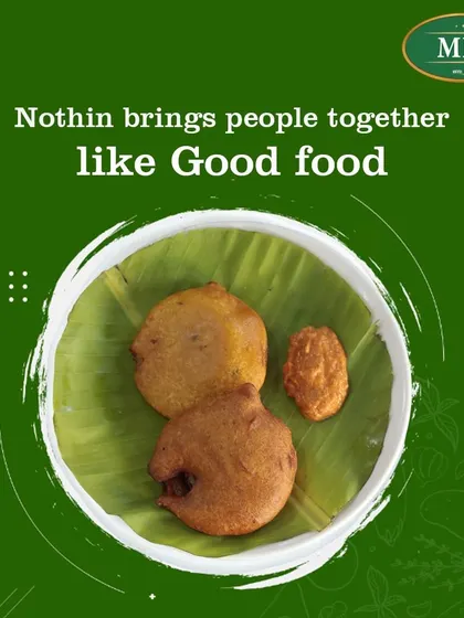 Nothing brings people together like good food. This image features our Bonda, a classic South Indian snack that is perfect for sharing.