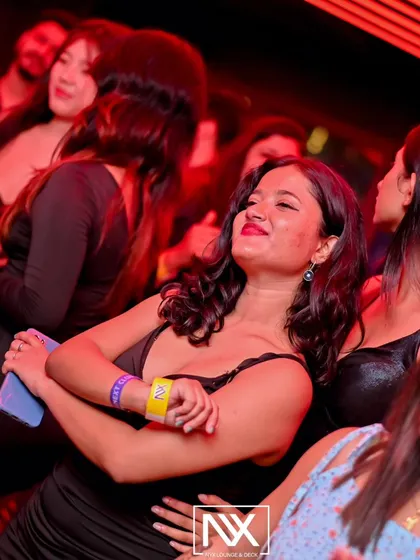 The dance floor was packed all night in Guwahati. Everyone was feeling the vibe.