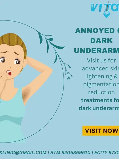 Are you annoyed by dark underarms? This is often caused by factors like shaving or friction. I provide advanced skin lightening treatments to effectively reduce pigmentation in this sensitive area.