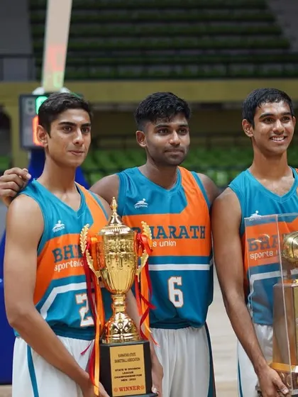 Three teammates, two trophies. A great end to the season.