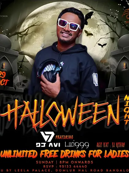 The Halloween Neon Glow Party at XU was one for the books, featuring a lineup of 5 of Bangalore's best DJs.