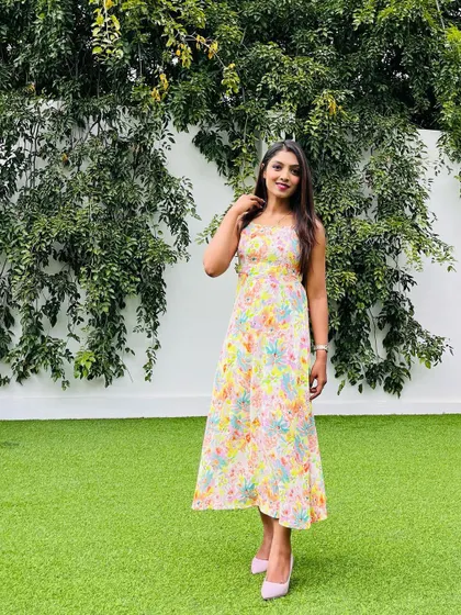 Another look from the sundowner party, perfect for an outdoor garden setting.